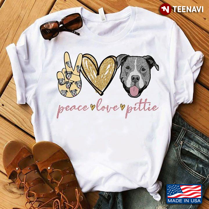 Peace Love Pitties American Pit Bull Terrier