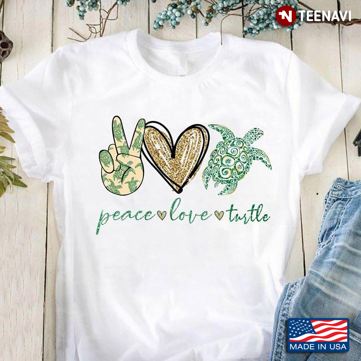 Peace Love Turtle