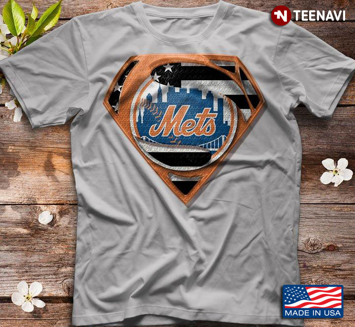 New York Mets Superman American Flag The 4th Of July