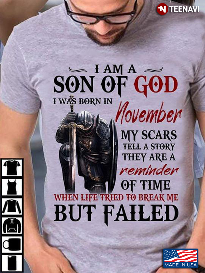 Viking I Am A Son Of God I Was Born In November l My Scars Tell A Story They Are A Reminder Of Time