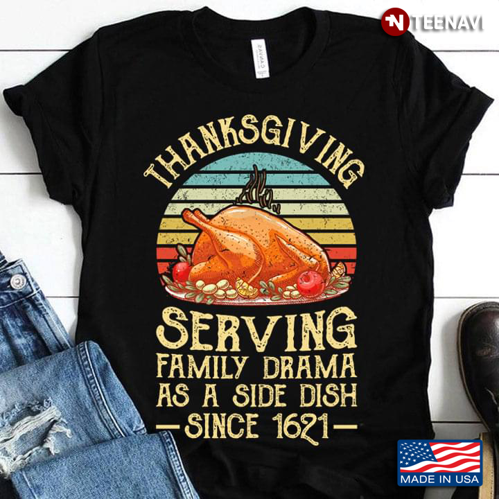 Thanksgiving Turkey Serving Family Drama As A Side Dish Since 1621 Vintage