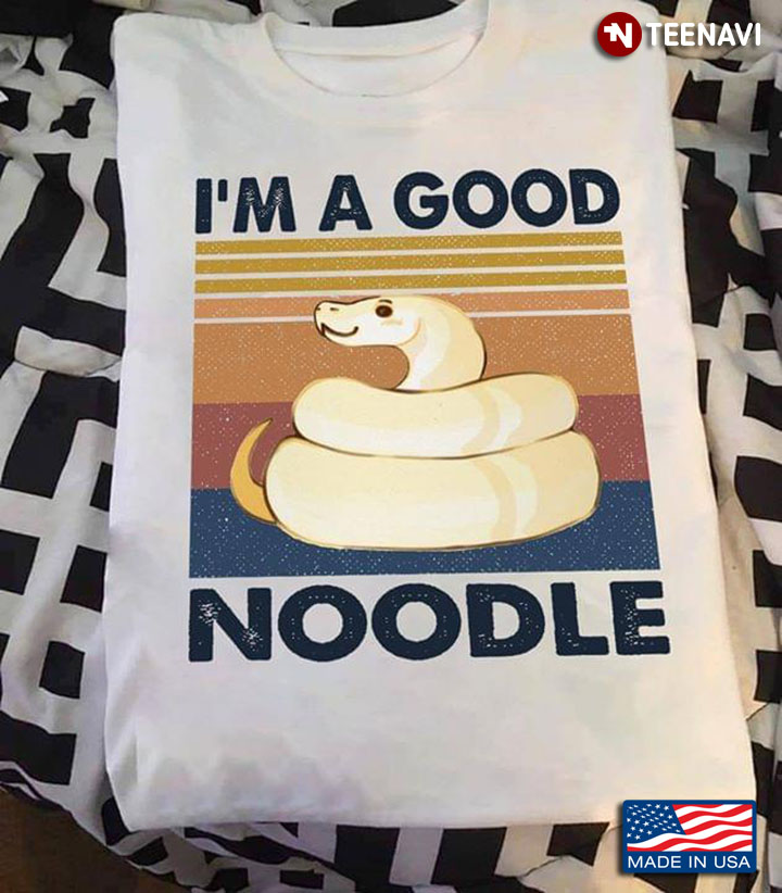Snake I'm A Good Noodle Vintage