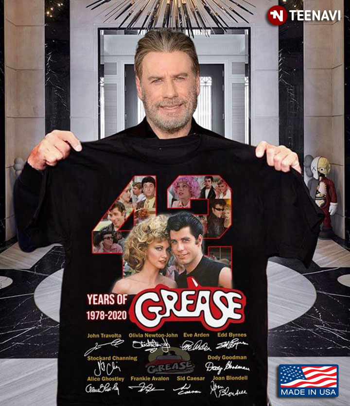 42 Years Of Grease Characters Signatures