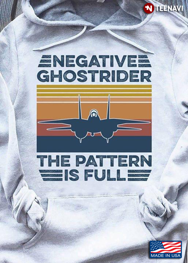 Plane Negative Ghostrider The Pattern Is Full Vintage