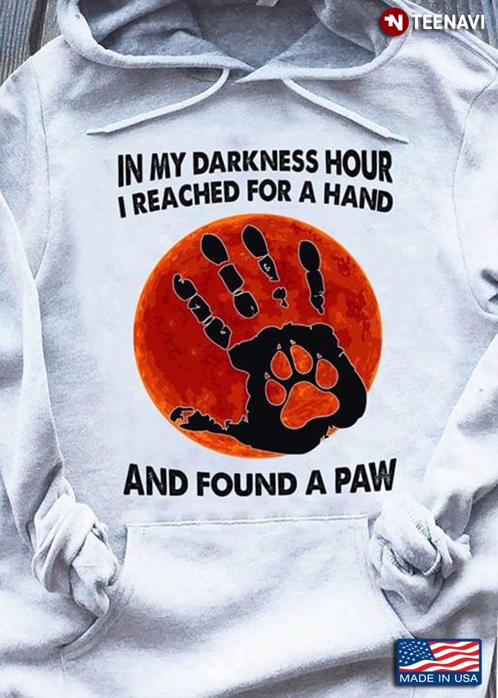 The Sun In My Darkness Hour I Reached For A Hand And Found A Paw
