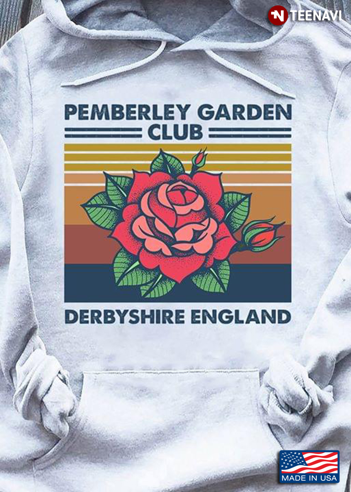 Rose Pemberly Garden Club Derbyshire England Vintage
