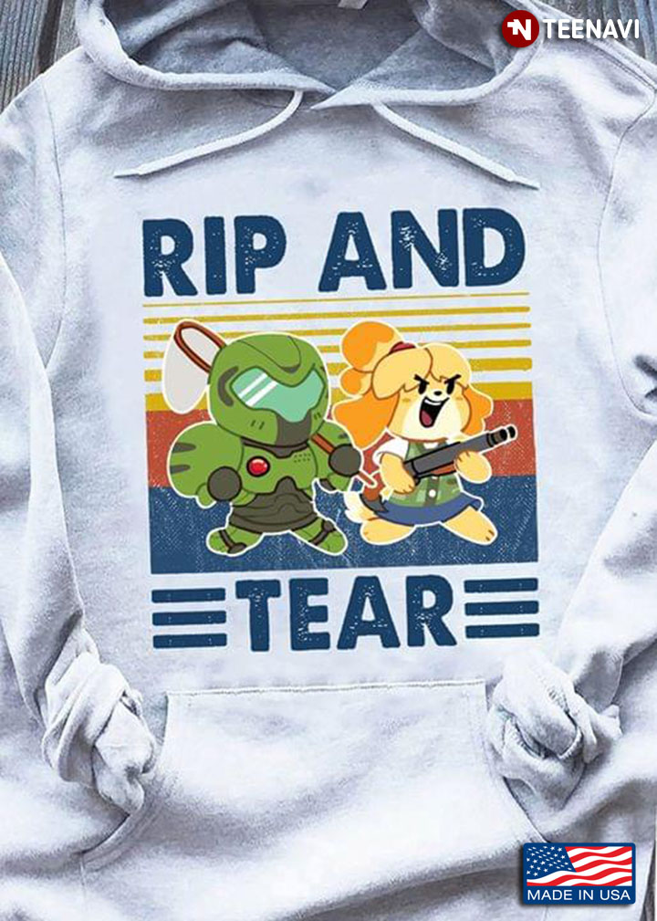 Animal Crossing Rip And Tear Vintage