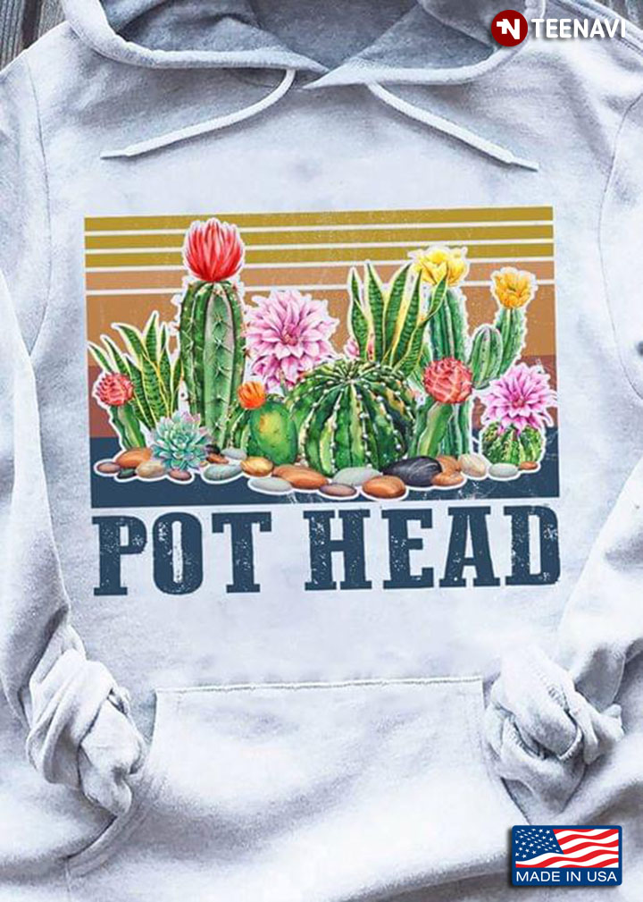 Cactus Pot Head Vintage