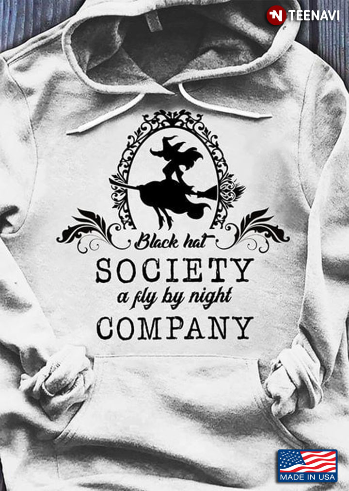 Black Hat Society A Fly By Night Company Halloween Witch
