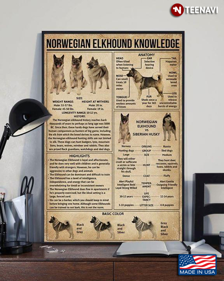 Norwegian Elkhound Knowledge