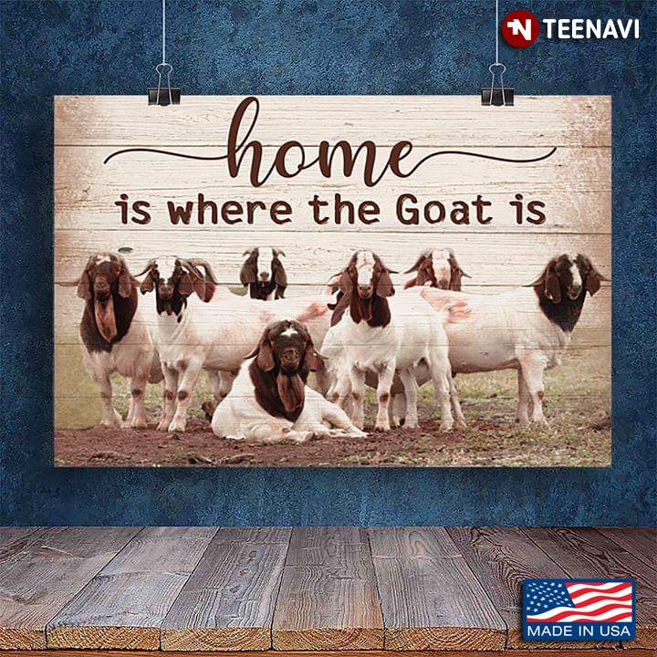 Funny Home Is Where The Goat Is