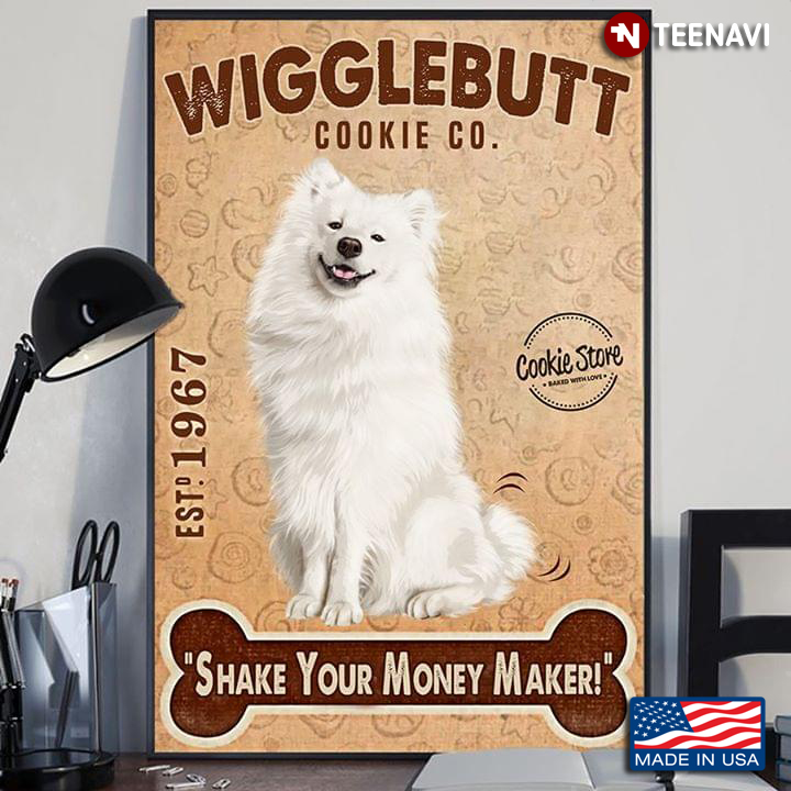 Vintage Wigglebutt Cookie Co. Est.1967 "Shake Your Money Maker!"