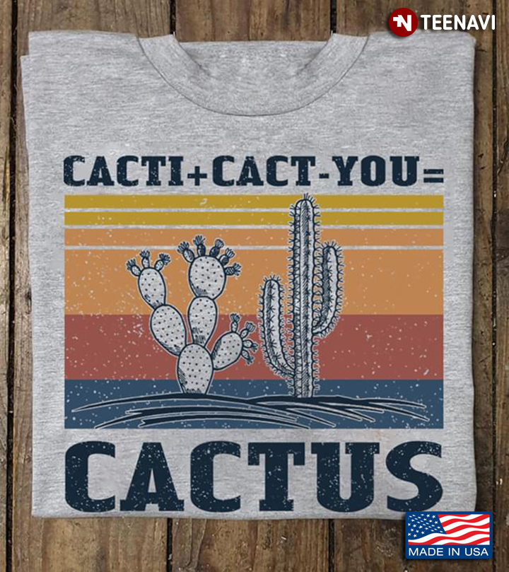 Vintage Cacti Cact You Cactus