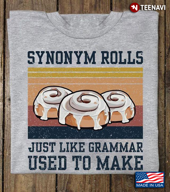 Vintage Synonym Rolls Just Like Grammar Used To Make