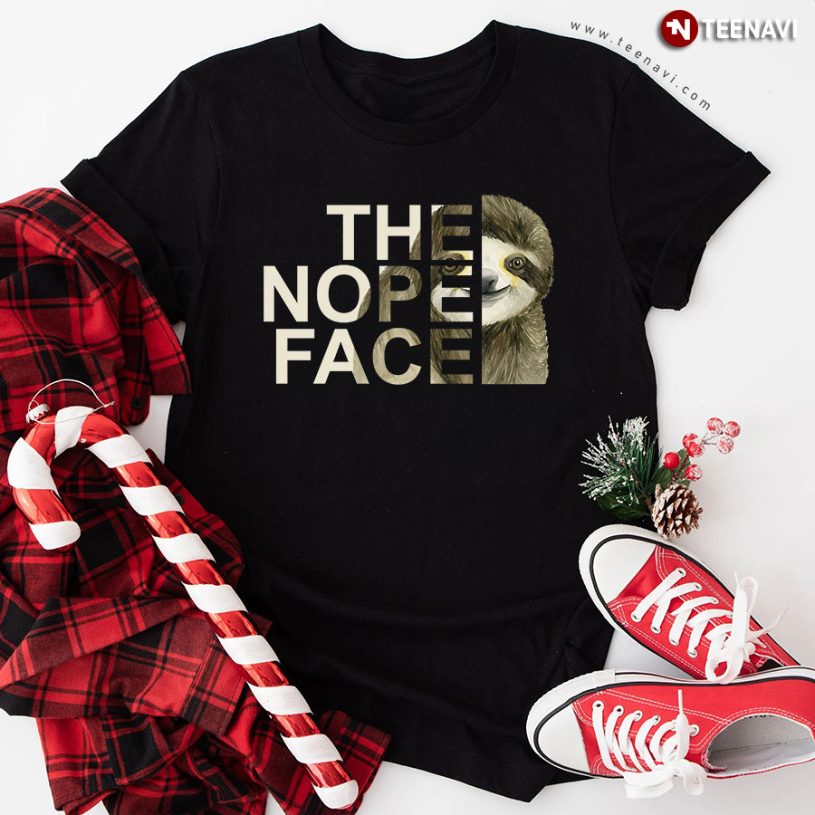 Sloth The Nope Face T-Shirt