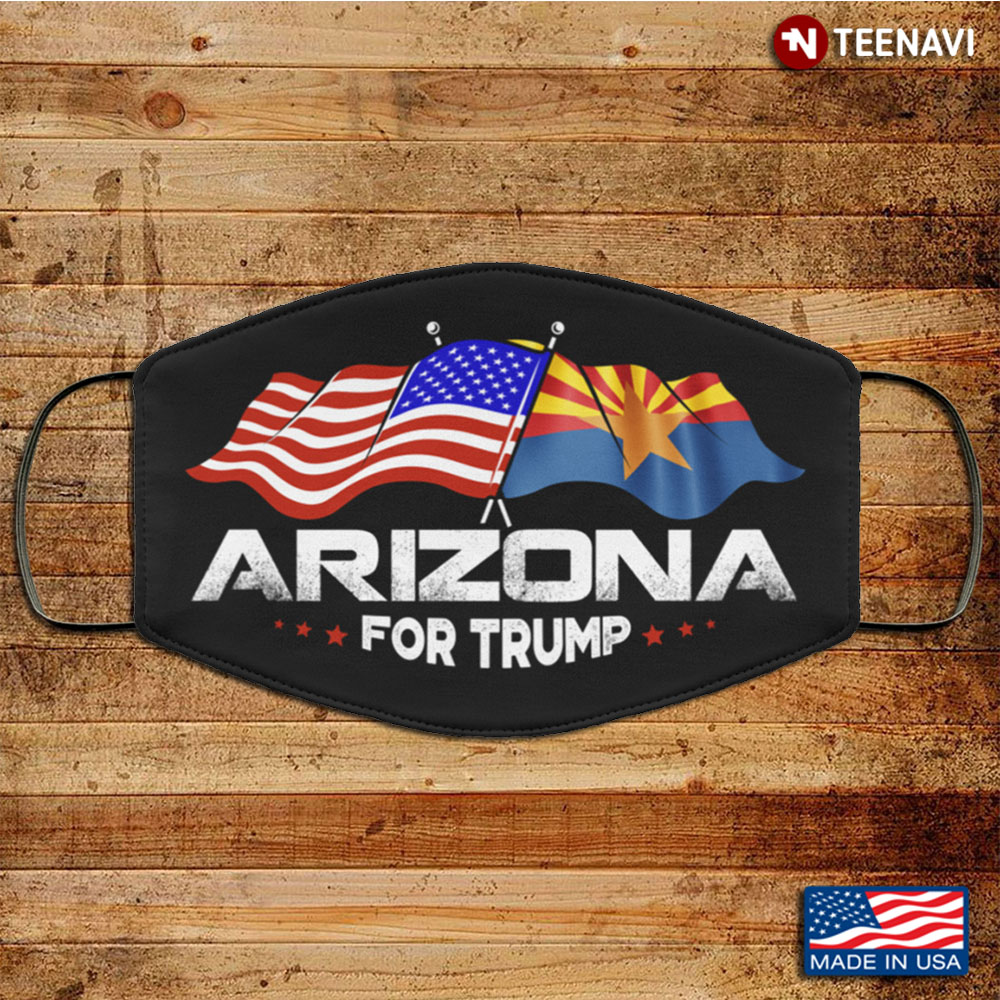 Arizona for Trump 2020 Elect That MF'er Again Washable Reusable Custom