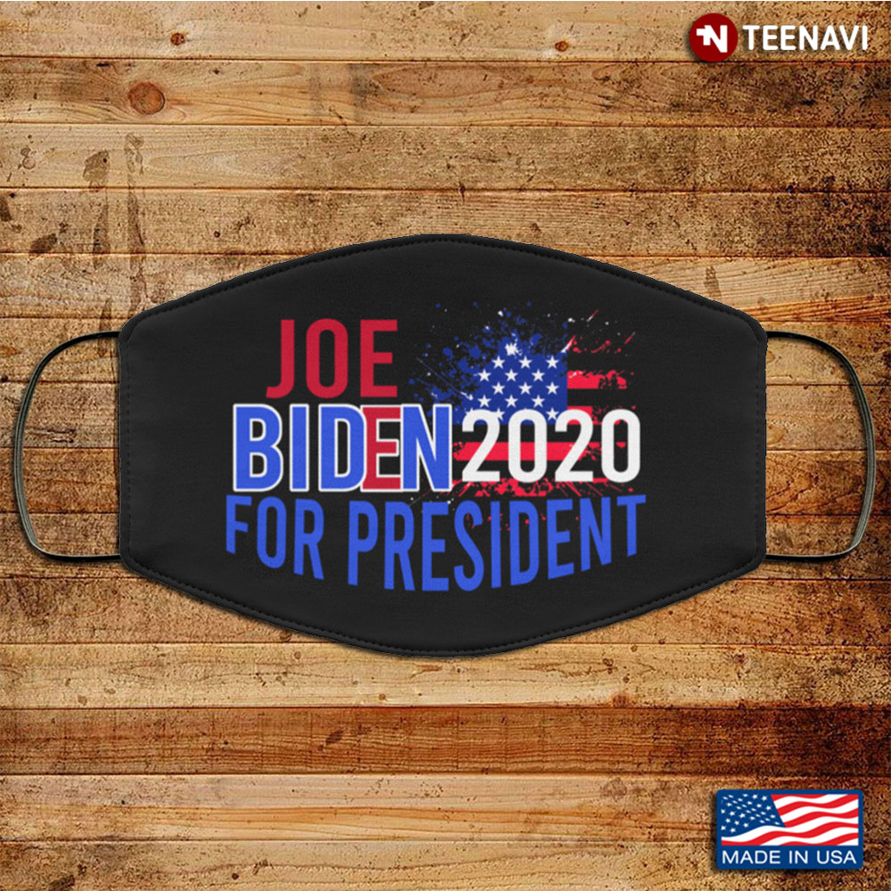 Joe Biden 2020 American President Pro Joe Biden Gift Washable Reusable Custom