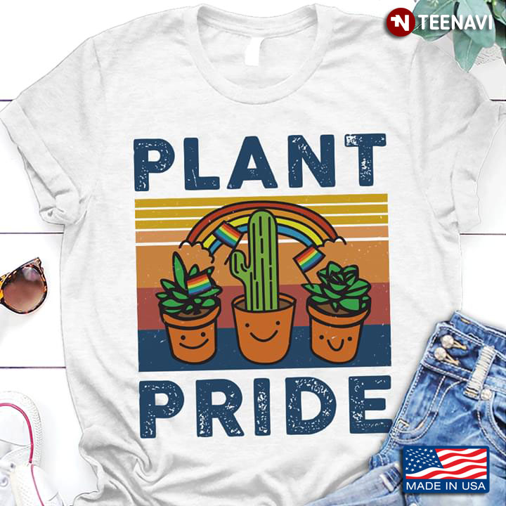 Plant Pride Cactus Rainbow LGBT
