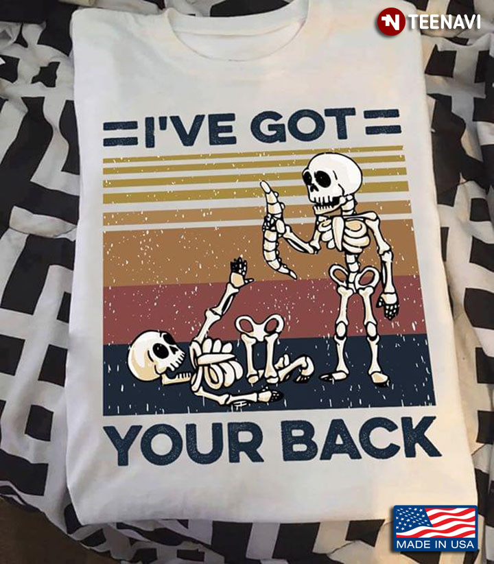 Skeletons I've Got Your Back Vintage