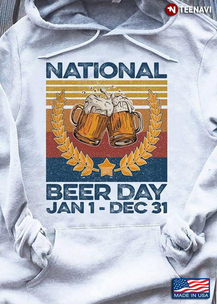 National Beer Day Jan 1-Dec31
