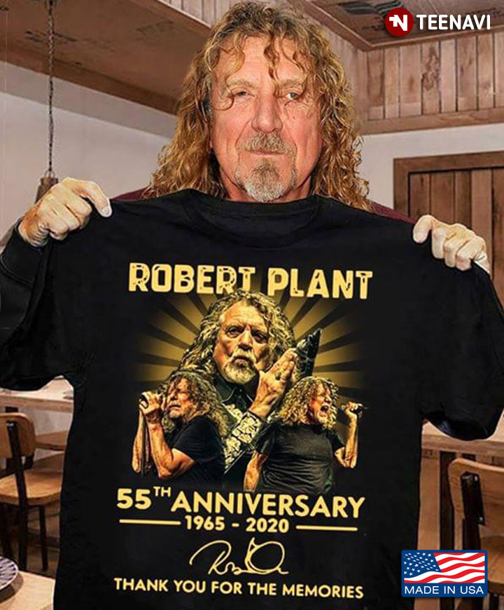 Robert Plant 55th Anniversary 1965-2020 Thank You For The Memories