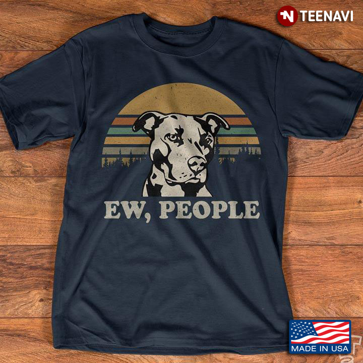 Pitbull Terrier Ew People