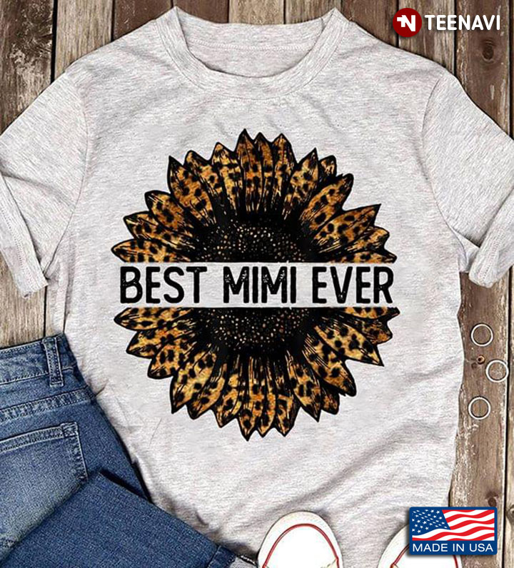 Sunflower Leopard Best Mimi Ever