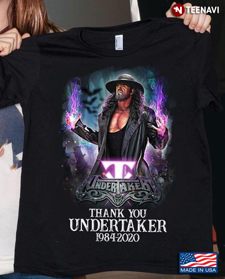 Mark William Calaway Thank You Undertaker 1984-2020