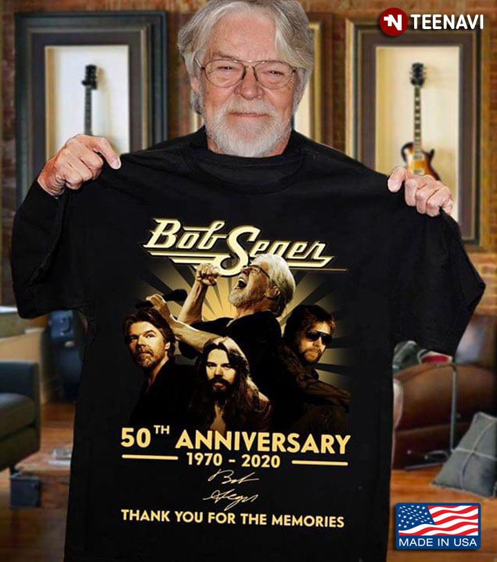 Bob Seger 50th Anniversary 1970-2020 Thank You For The Memories