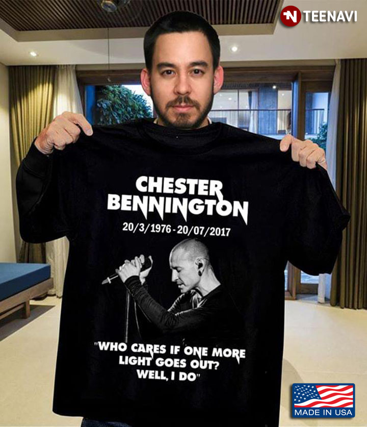 Chester Bennington Who Cares If One More Light Goes Out Well I Do