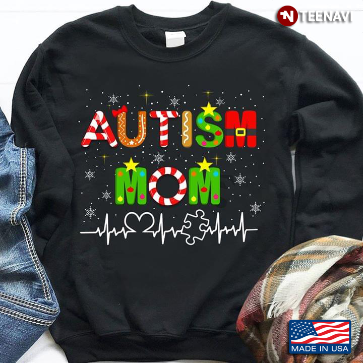 Autism Mom Christmas Ornament