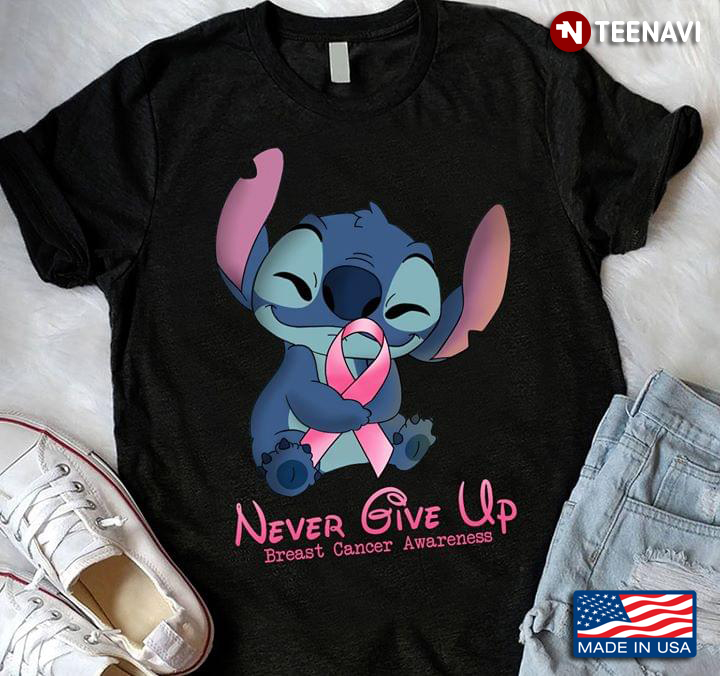 Stitch Never Give Up Breast Cancer Awareness