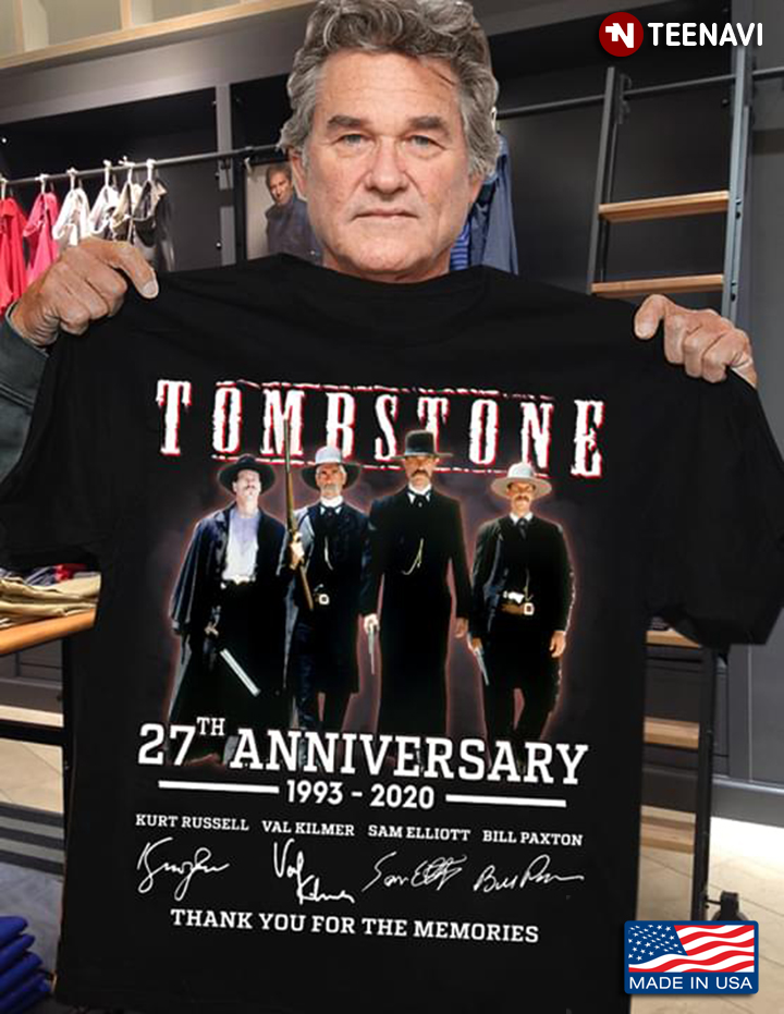 Tombstone 27th Anniversary 1993-2020 Thank You For The Memories