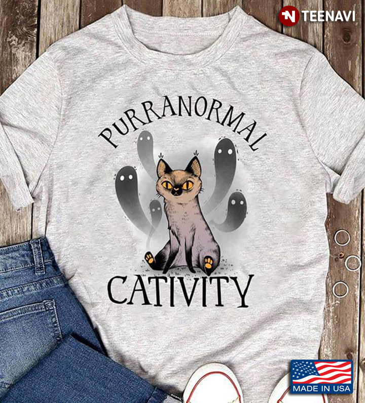 Purranormal Cativity Cat Boo Halloween