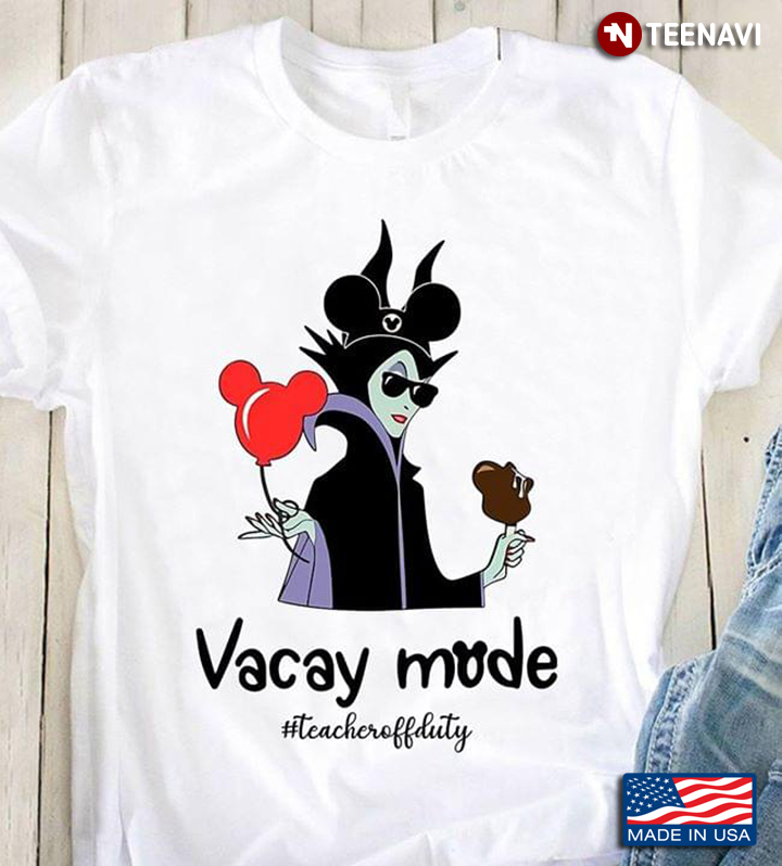 Disney Mickey Mouse Maleficent Vacay Mode #Teacheroffduty