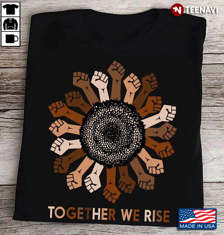 Sunflower Together We Rise Juneteenth