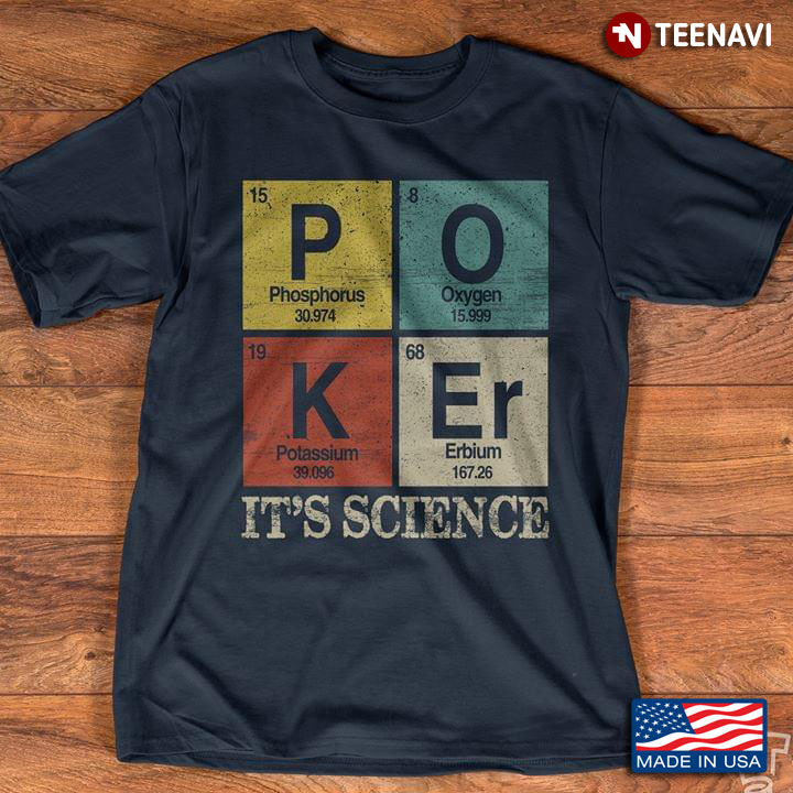 Chemical Element P, O, K, Er It's Science