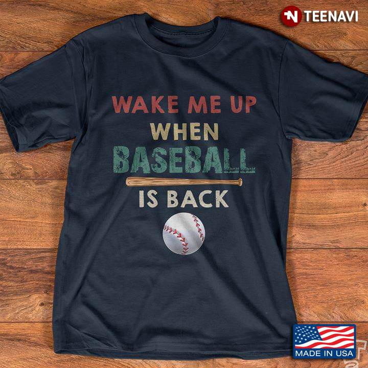 Wake Me Up When Baseball Is Back