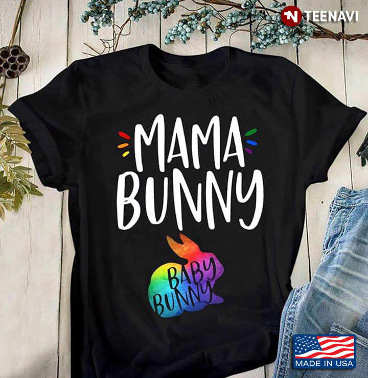 Rabbit LGBT Mama Bunny Baby Bunny