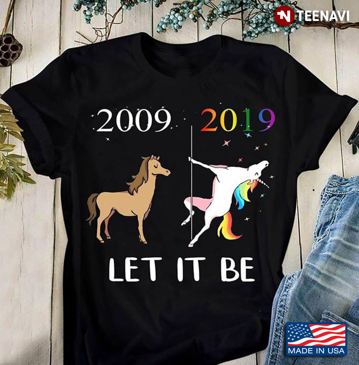 LGBT 2009 2019 Let It Be Horse Unicorn