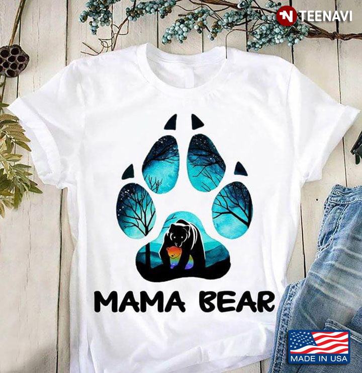 Bear Paw LGBT Mama Bear New Version