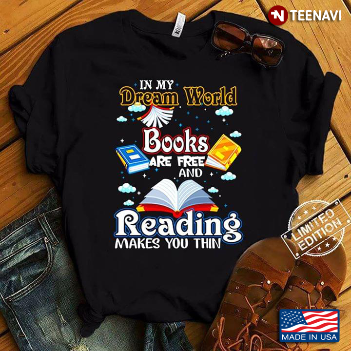 Books Cloud And Stars In My Dream World Books Are Free And Reading Makes You Thin