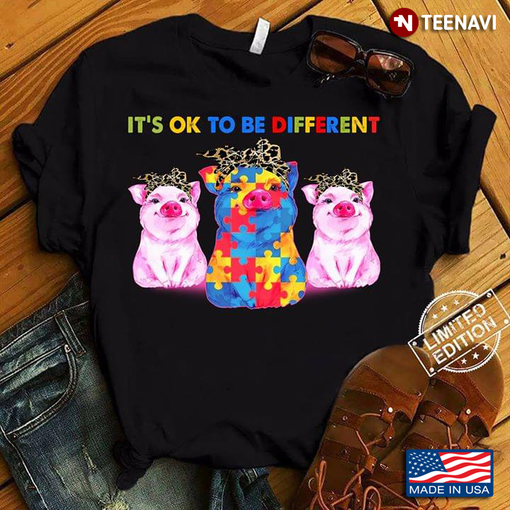 Pigs Puzzles It's Ok To Be Different