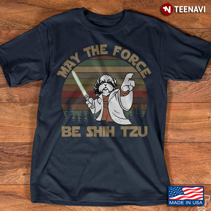 May The Force Be Shih Tzu