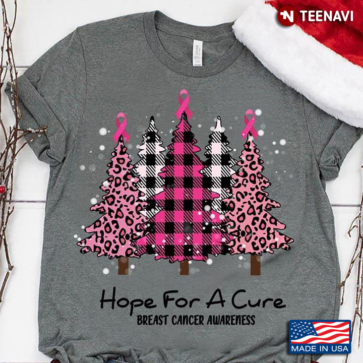 Christmas Trees Hope For A Cure Breast Cancer Awareness