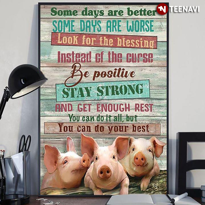 Three Little Pigs Some Days Are Better Some Days Are Worse Look For The Blessing