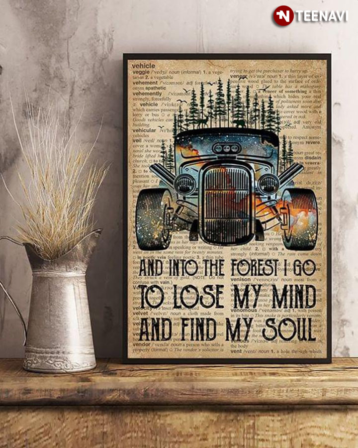 Dictionary Theme Jeep And Into The Forest I Go To Lose My Mind And Find My Soul