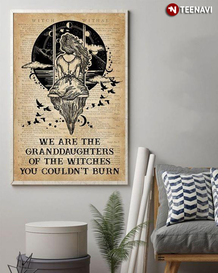 Vintage Dictionary Theme We Are The Granddaughters Of The Witches You Couldn’t Burn