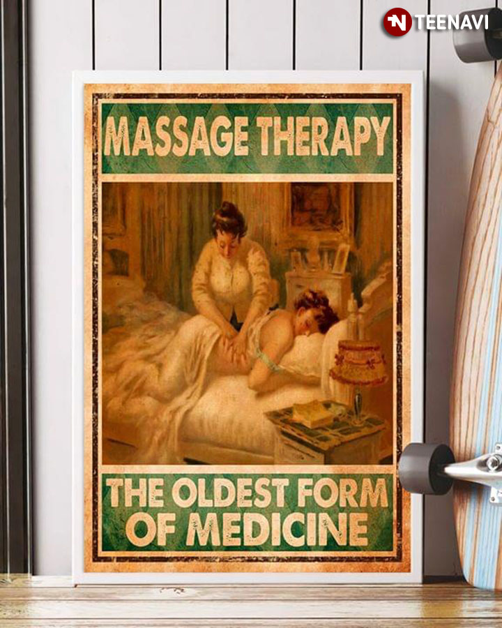 Vintage Massage Therapy The Oldest Form Of Medicine