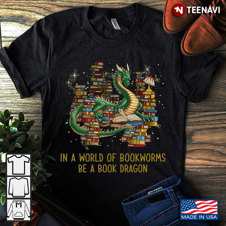 Dragon And Book In A World Of Bookworms Be A Book Dragon